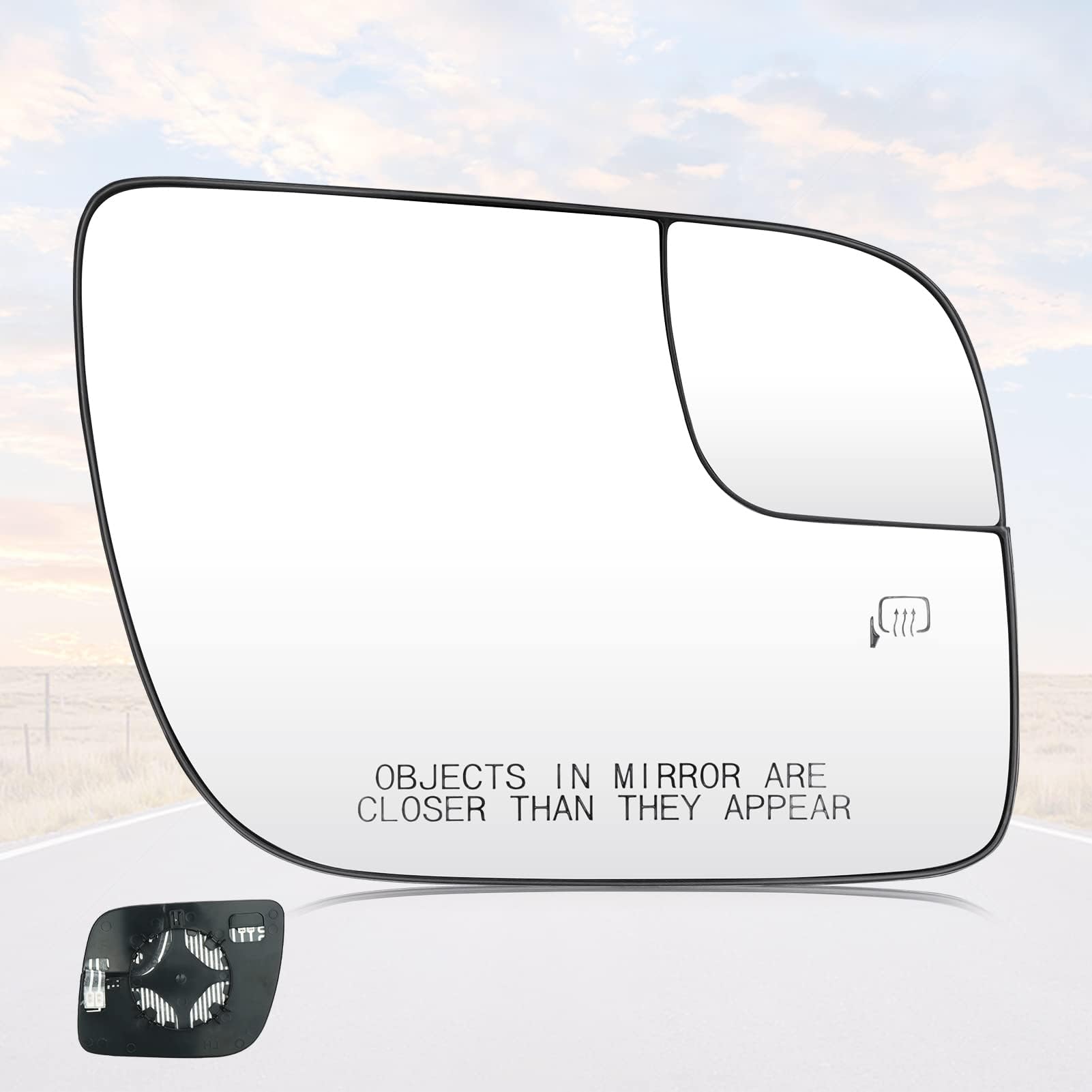 Chrome Mirror Covers For Ford F150 OEM Ford Driver Side Mirror Skull Cap – Left Side, Black Textured Cover For 2009-2014 F-150 Passenger Mirror Ford F150 - Foto 8
