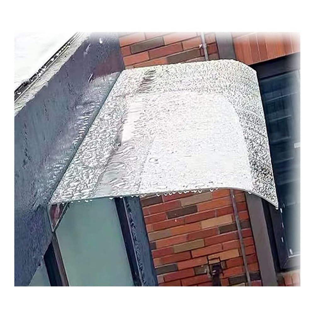 LWJSOCP Outdoor Sune for Balcony and Roof Garden Window ning Front Door Canopy Polycarte Cover Patio Protect (40x120cm)