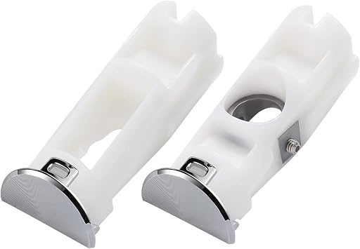 DA61-07540A Freezer Door Handle Support Kit Refrigerator Replacement Handle Parts for Refrigerator Compatible with Samsung PS4145181 6009-001526 AP5578979 3160453 DA67-02787A