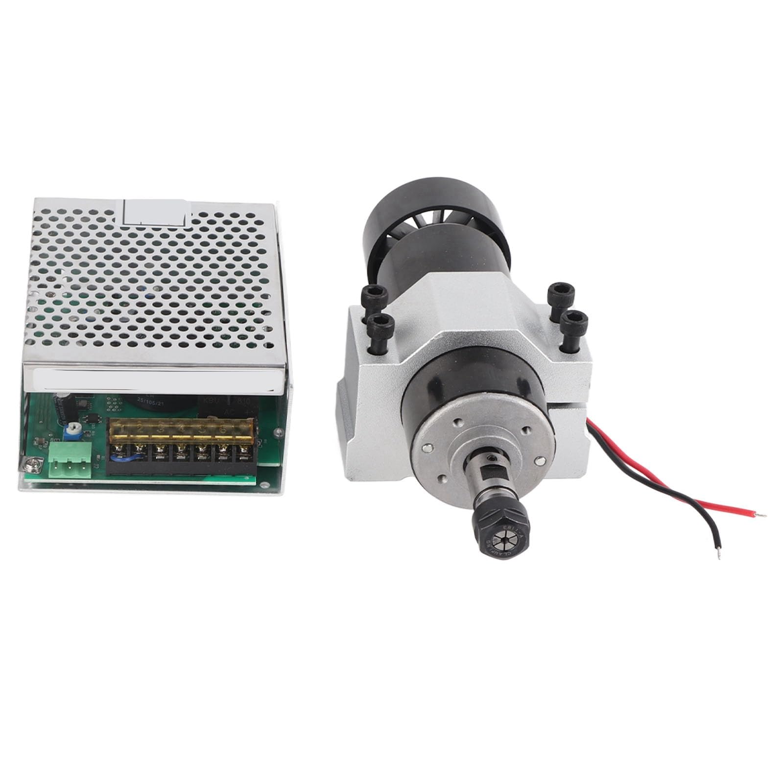 Silnik wrzeciona o 500 W | 12000 obr./min z gubernatorem prędkości do grawerowania CNC / frezowanie PCB / rzeźbienie drewna | ER11 COLLET, Wysoka dokładność i nadmierna ochrona