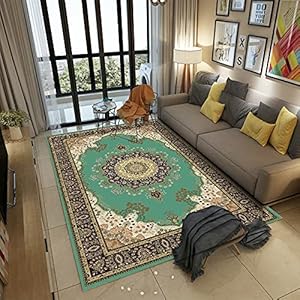 Perzische Stijl Super Zachte Flanel Antislip Tapijt 3D Printen Woonkamer Slaapkamer Tapijt Woondecoratie Mat W11235…