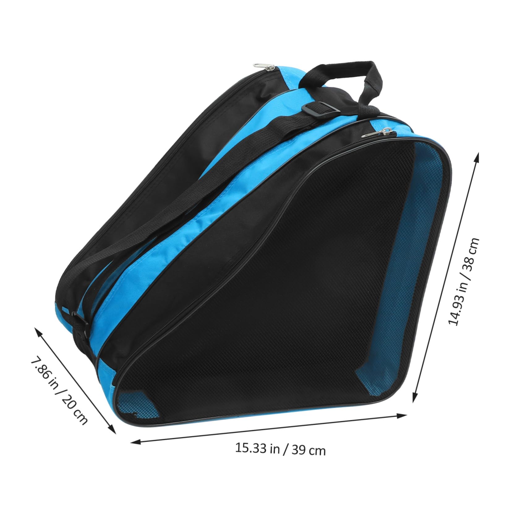ERINGOGO Borsa per Pattini da Ghiaccio Oxford Resistente 2 Pezzi Design Semplice e Portatile per Uso Esterno e Trasporto Facile