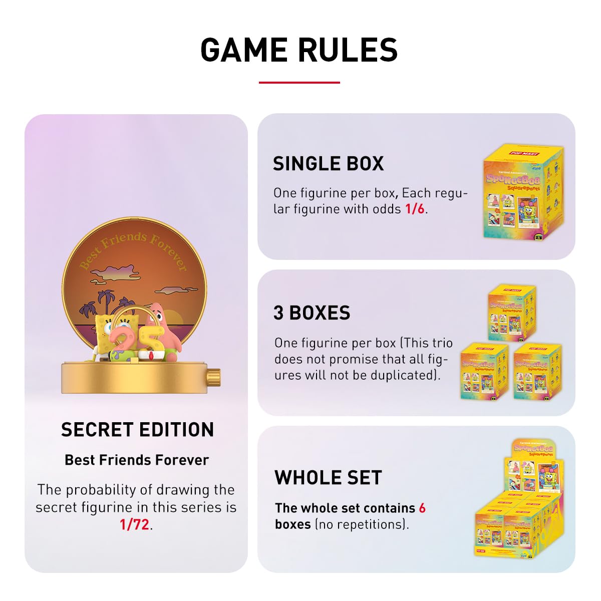 Amazon.co.jp: POP MART SpongeBob SquarePants Carnival Anniversary