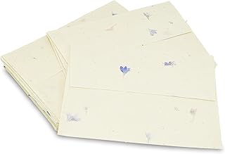Kathmandu Valley Co. 5.5 x 7.5 inch Handmade Lokta Paper Envelopes for 5...