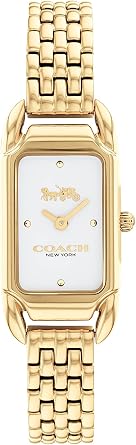 Coach Cadie Women Watch Silver White