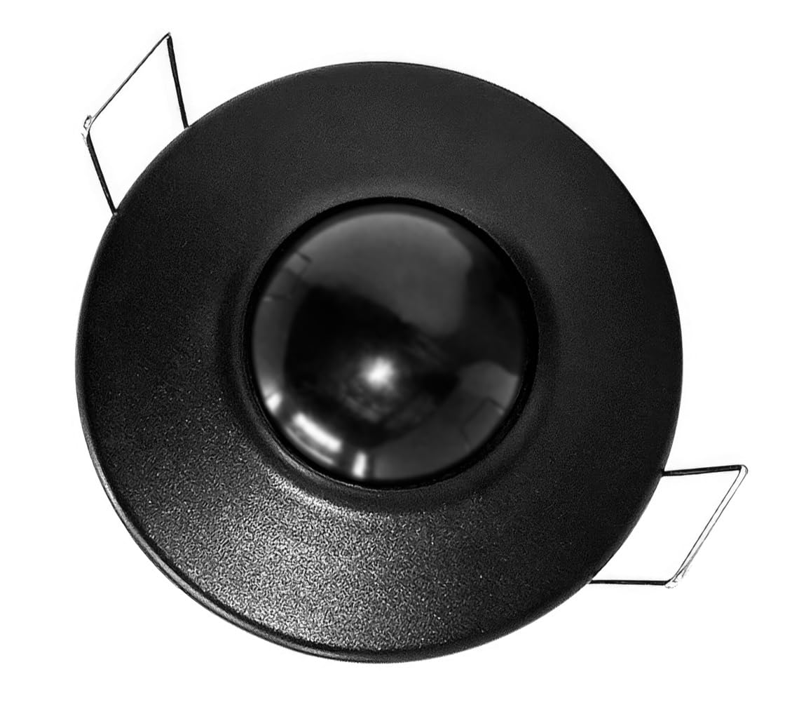 Präsenzmelder Unterputz 360° 10 m IP44 2000 W LED geeignet