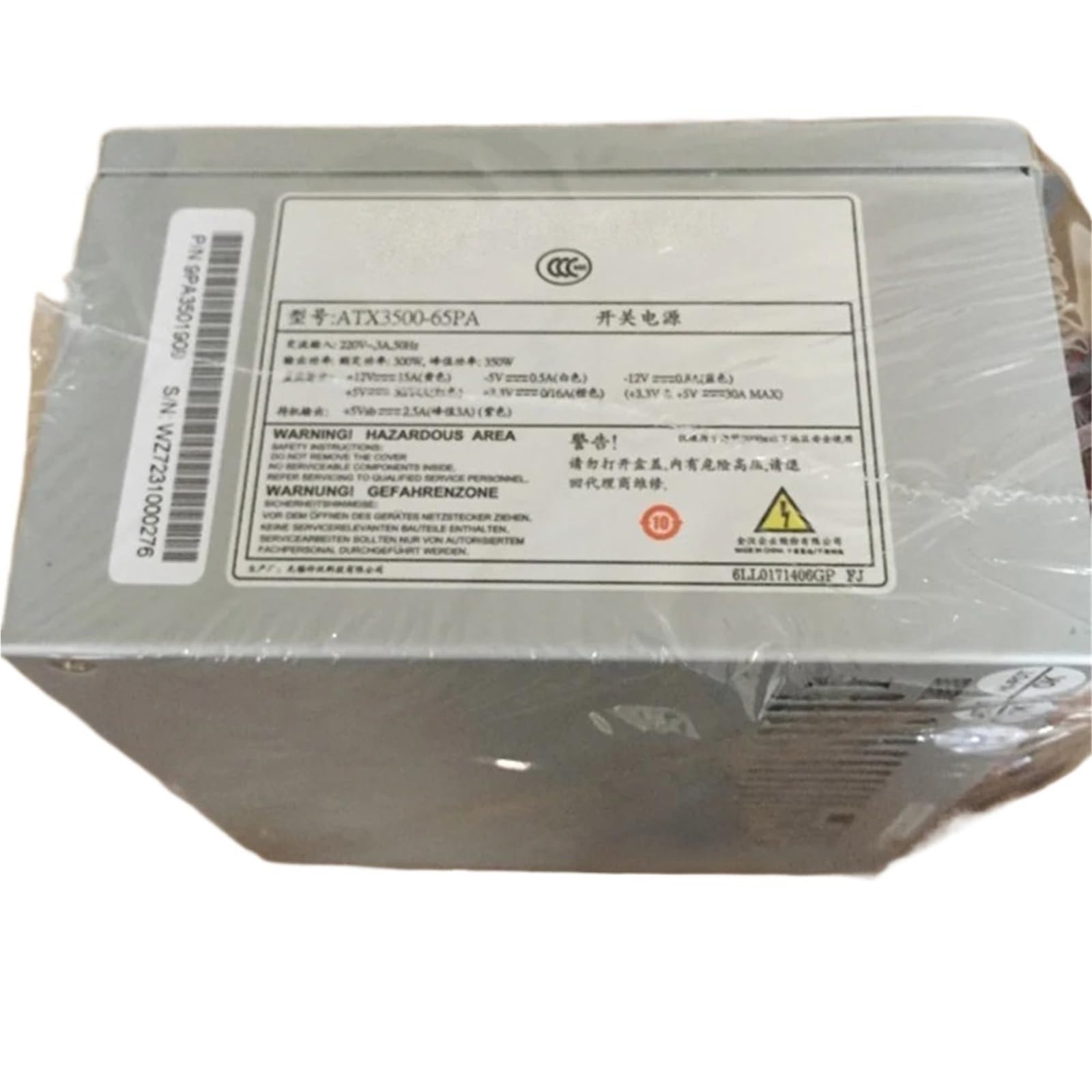 For ATX3500-65PA ATX350065PA 220V 3A 50Hz 300W Fuente de alimentación de Servidor Fuente de alimentación redundante Adaptador de alimentación conmutada PSU