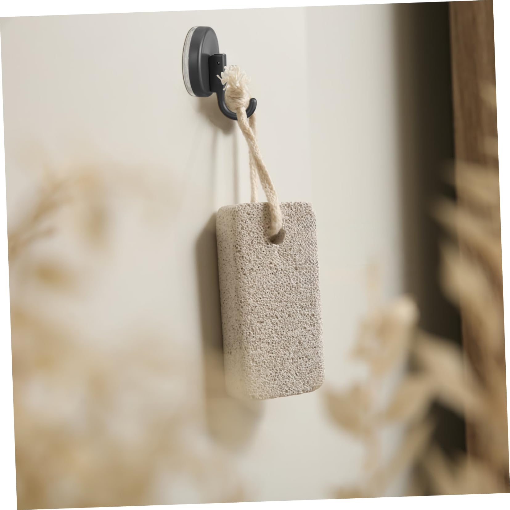 Juego de 4 ganchos de ventosa de ducha de plástico gris con ganchos de ropa para pared de ducha, ventosas fuertes para abrigos y toallas