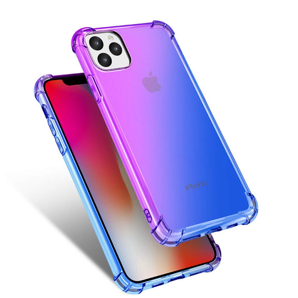 Labilus Custodia Protettiva Per IPhone 11 In TPU - Spessa E Resistente, Colore Cremisi, Antiscivolo Con Cornice Rialzata