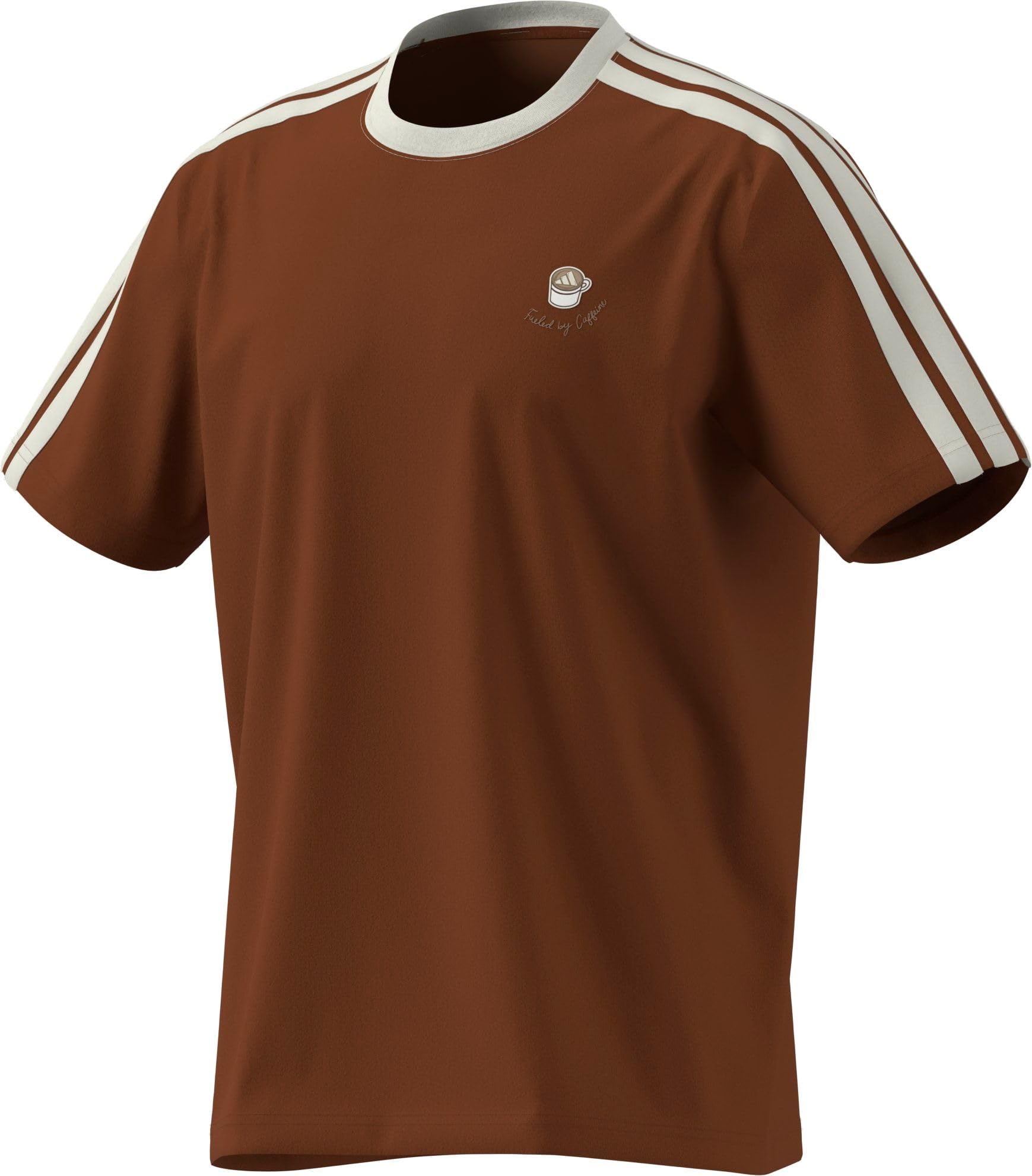 adidas Herren Lux Coffee Cafe Cup Graphic T-Shirt Grafik-T-Shirt (kurzärmlig) (1er Pack)