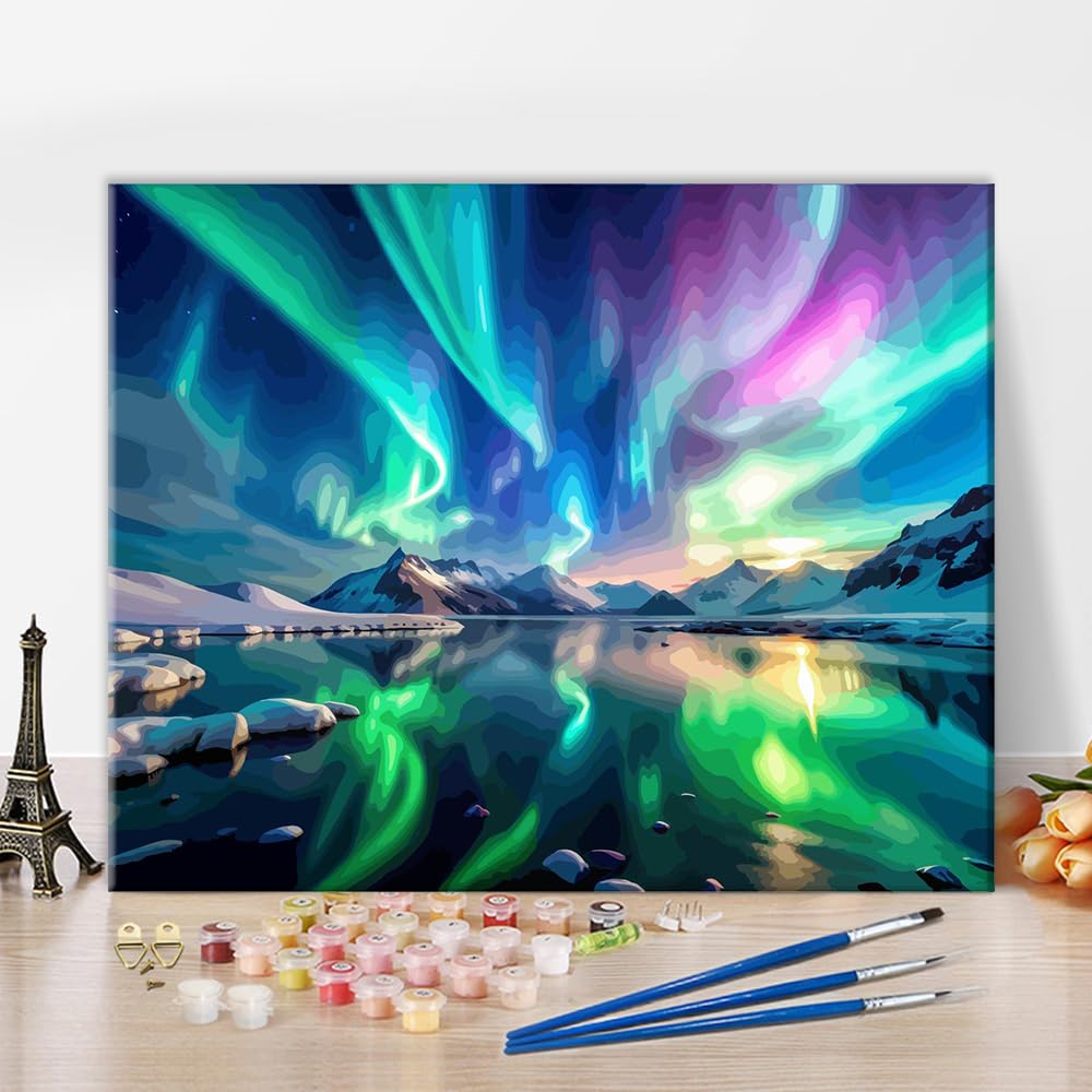 Malen Nach Zahlen Sukkulenten – Große Leinwand 40,6x61 Cm