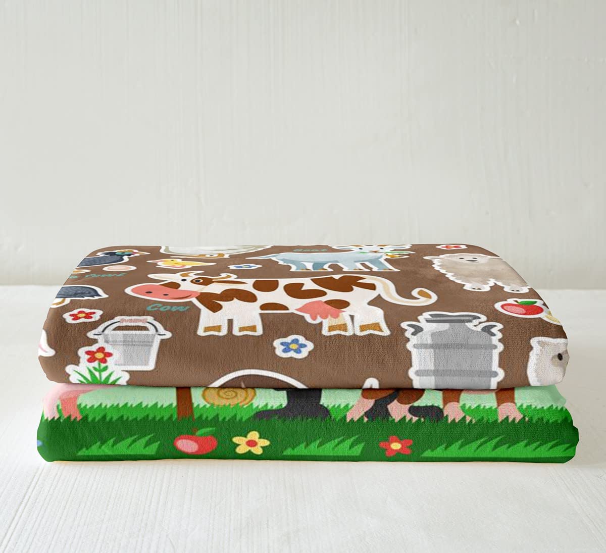 design Plaid - fleece deken - in luipaard dieren print - 120 x 160 cm - Fleece dekentjes - warenhuis