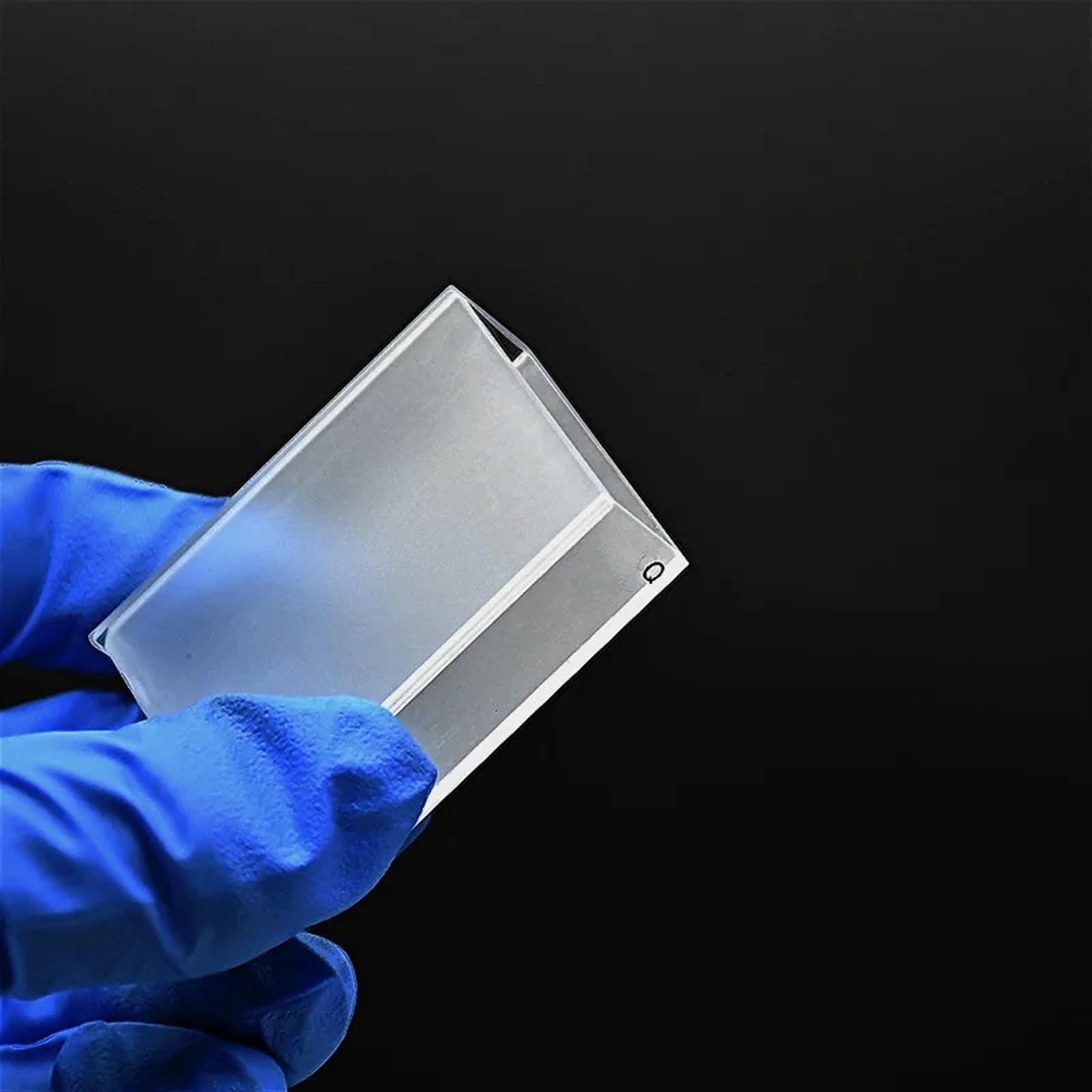 Célula de muestra líquida, Celdas de absorción de cuarzo de 30 mm, cubeta de cuarzo de 10,5 ml for espectrofotómetro, tecnología de sinterización de frita, paquete de 2