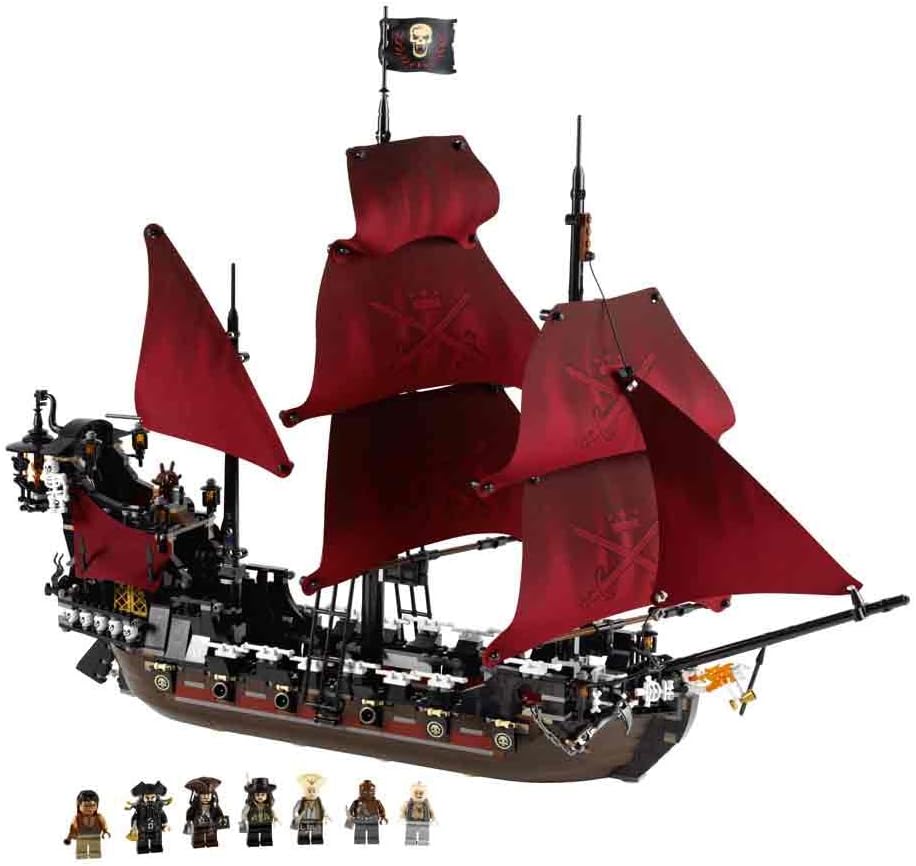 LEGO Pirates of the Caribbean Queen Anne's Revenge 1097pc (S) Building Construction Set โ Games (Multicolor, 9 year (S), 1097 PC (S), Film, 16 Year (S))