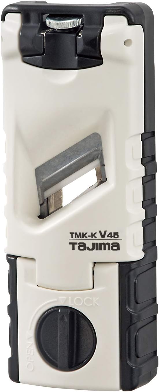Drywall Edge Tool - 45 Degree Chamfer Sheetrock Tool with Adjustable Chamfer & 18mm Ceramic Blade - TMK-KV45-T