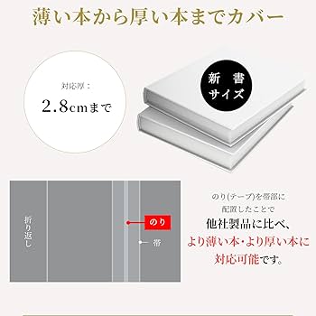 Amazon | コミック番長 透明ブックカバー 新書版 少年少女コミック用