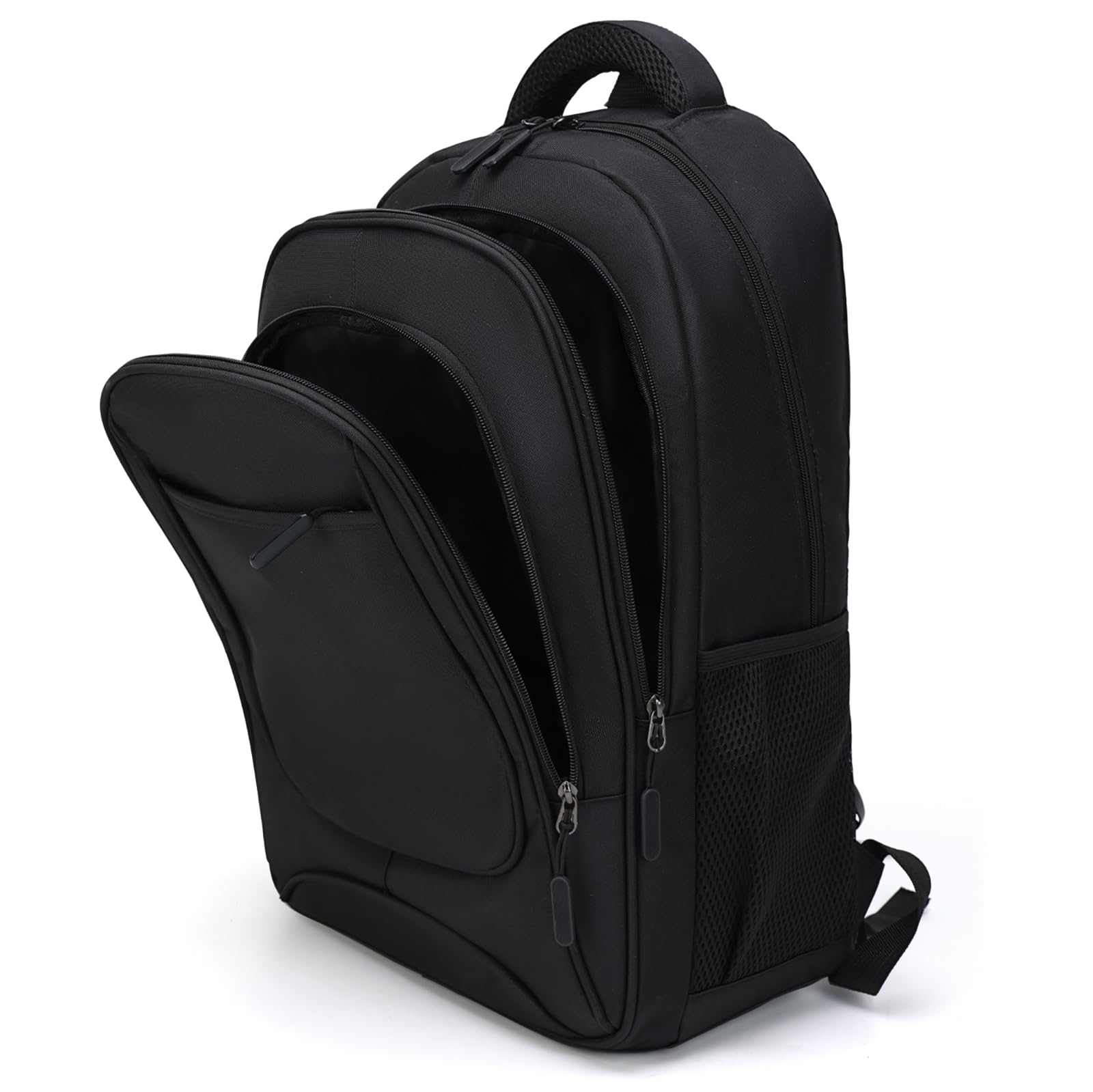 Zaino Grande per Viaggio Scuola Sport Lavoro 33x18x50 cm 30 Litri da Uomo Donna Unisex Sportivo Trekking Escursione Nero km27