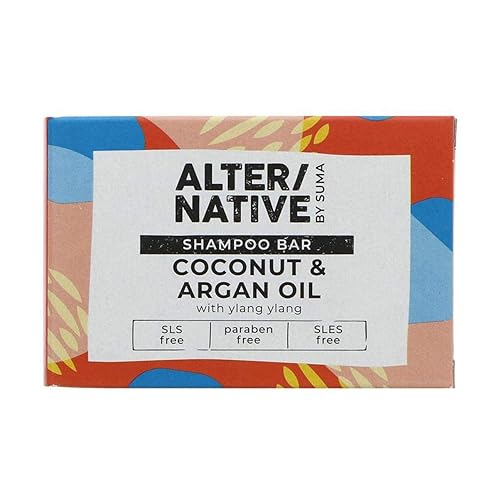 Alter Native Natural Coconut & Argan - Barra de champú de glicerina de 3.15 onzas