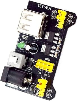 Seamless circuit design of the Breadboard Power Module MB102 switchable experimental power supply that provides 5V and 3.3V outputs