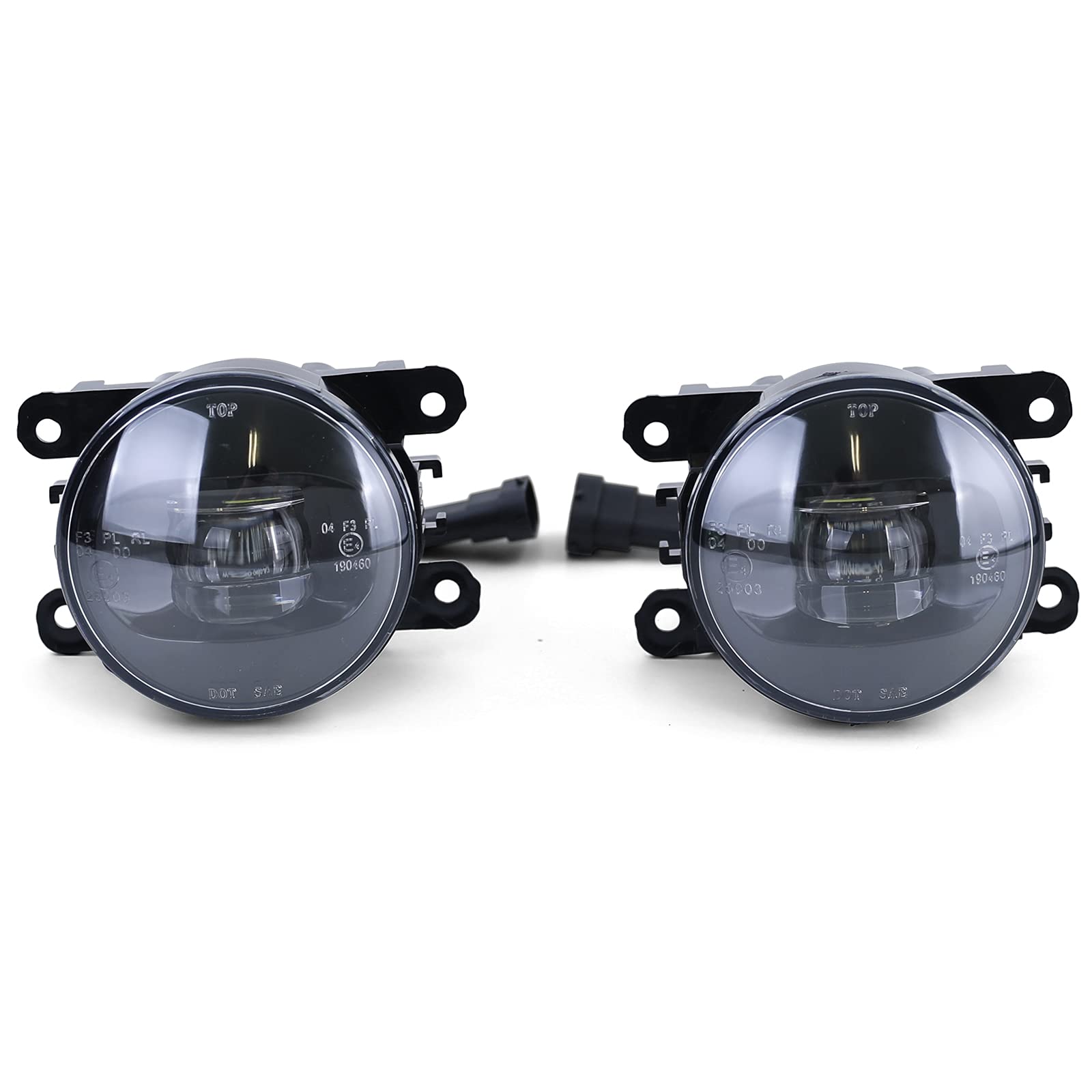 LED Nebelscheinwerfer Schwarz für Opel Astra G H OPC Corsa D Agila