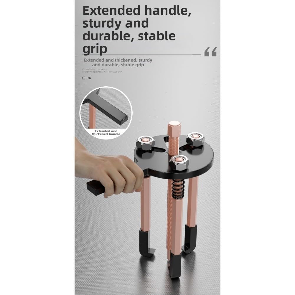 EasyByMall Kit separatore estrattore cuscinetto interno 33 in 1 con 6 manicotti, costruzione in acciaio rosso e Cr-V per cuscinetti 6005-6310
