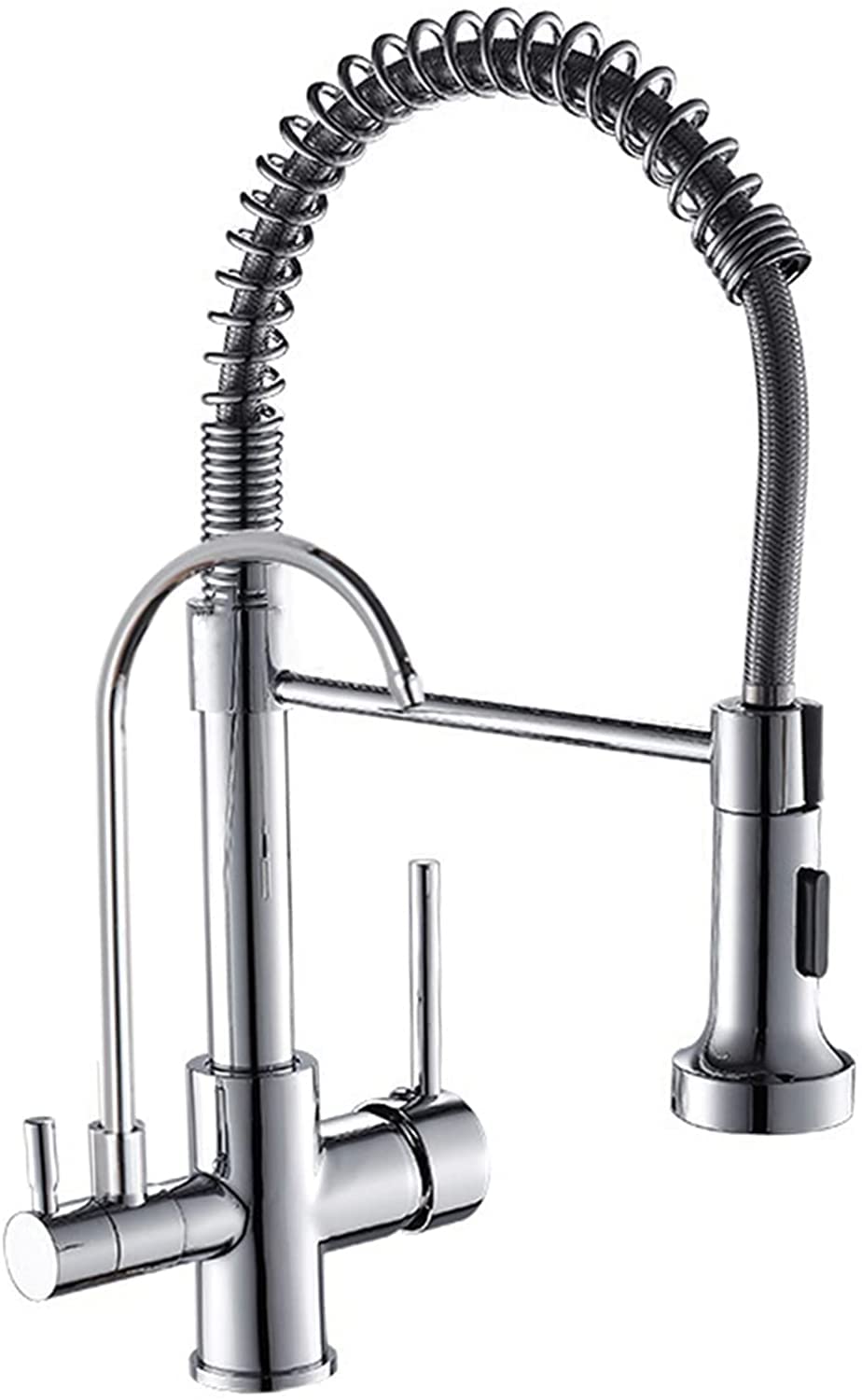 Robinet d'eau par osmose inverse noir pour simplifier la cuisine au quotidien