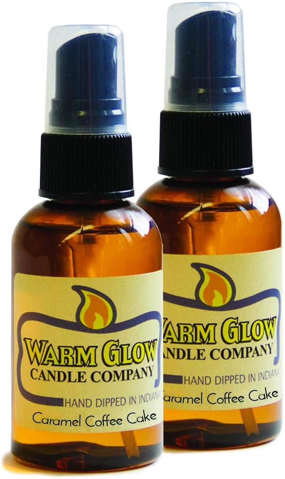 Warm Glow Candle Company Caramel Coffee Cake Hearth Pillar Candle