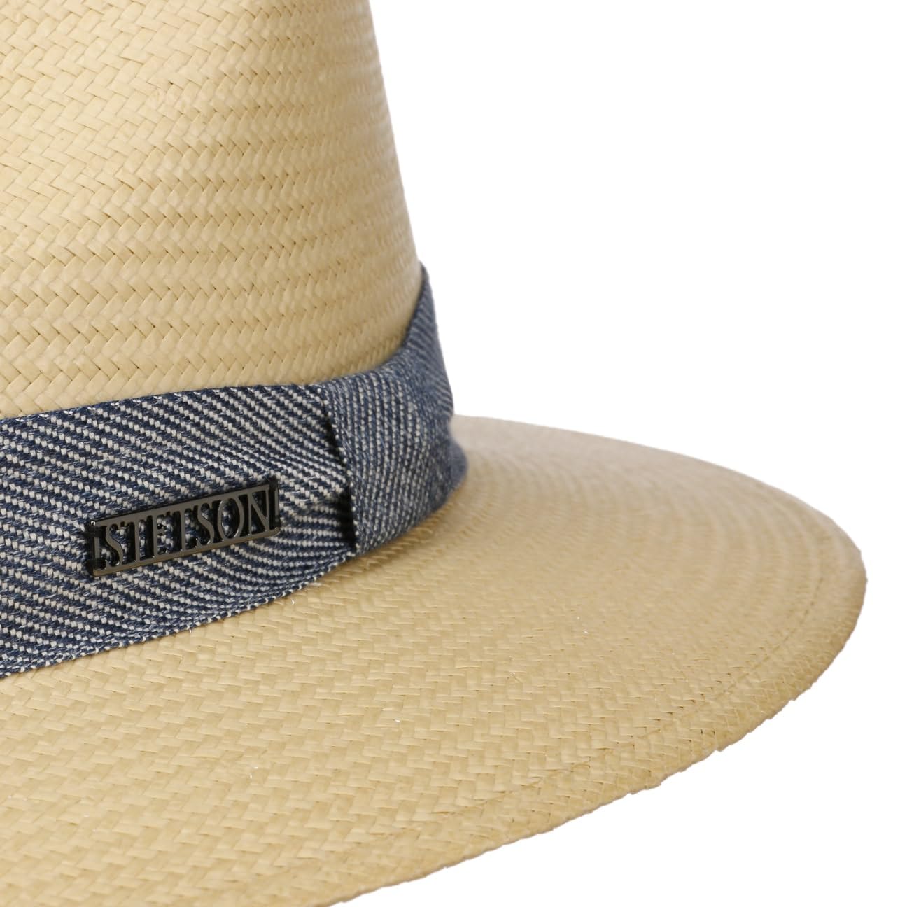 Stetson Sombrero de Paja Mondavo Toyo Mujer/Hombre - Traveller Sol Verano Primavera/Verano