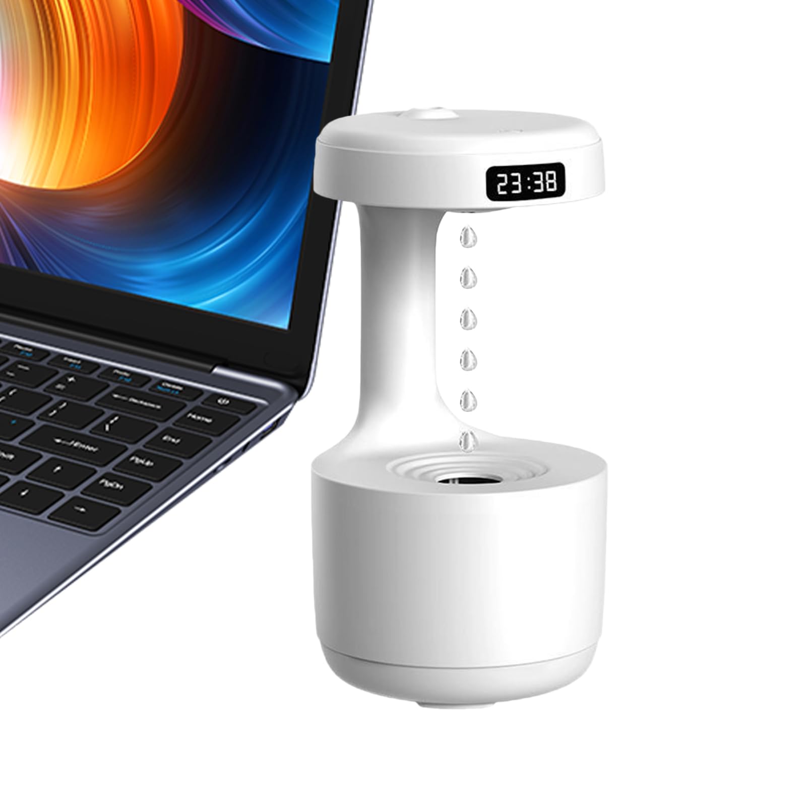 Umidificatore da Scrivania Grande Capacità Diffusore A Fredda A Forma Di Di