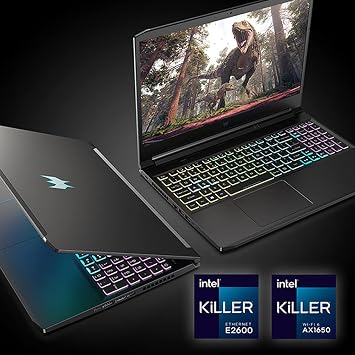 acer Predator Triton 300 PT315-53-7691 Gaming Laptop | Intel i7-11800H | NVIDIA GeForce RTX 3070 Laptop GPU | 15.6 QHD 165Hz 3ms IPS Display | 16GB DDR4 | 1TB SSD | Killer WiFi 6 | RGB Keyboard