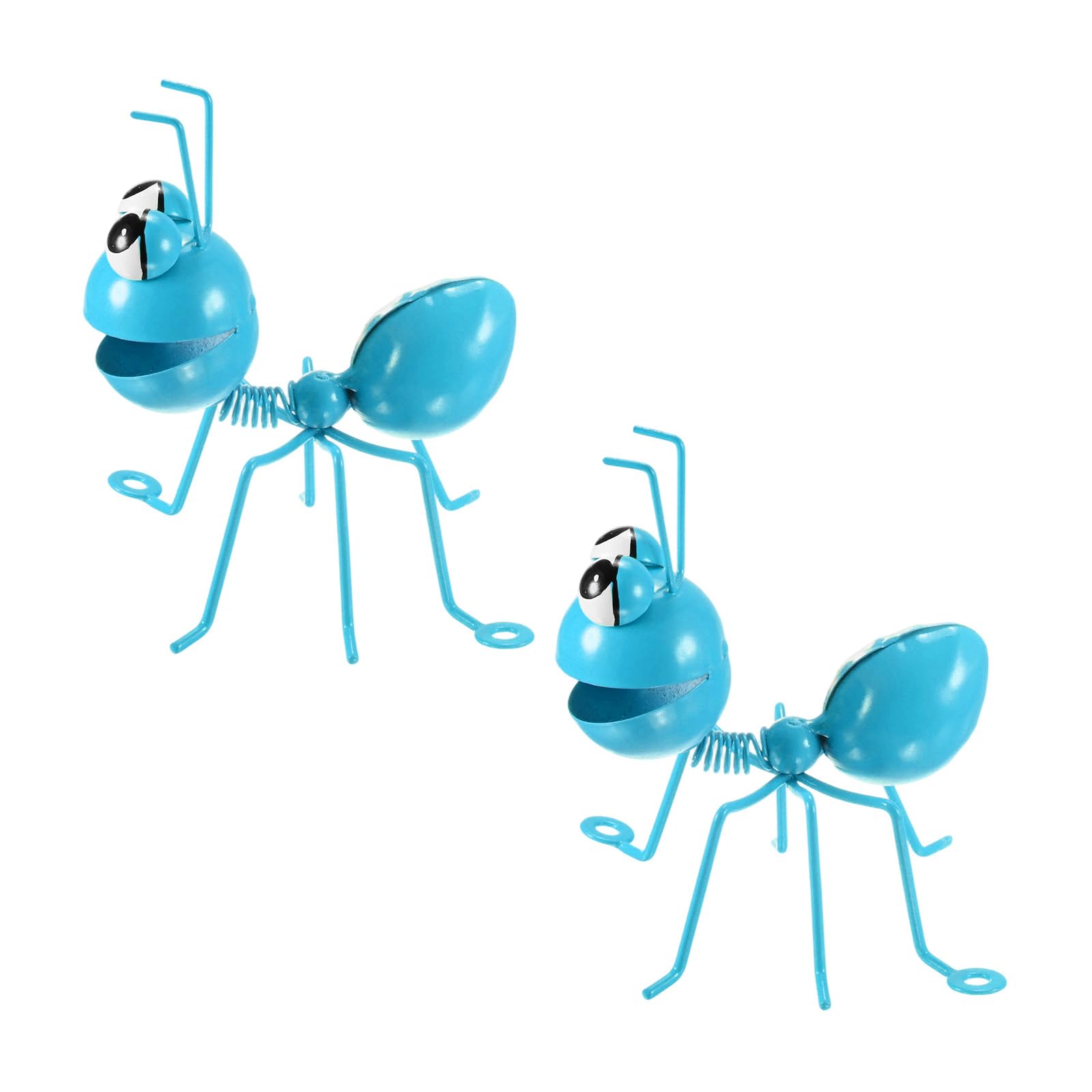 M METERXITY 4-Pack Metal Ant Garden Decor, Metal Cute Ants Yard Decorations Decor Wall Art for Indoor/Outdoor/Wall Sculptures/Garden/Fence Ornaments/Hanging Decorations [Multicolor]