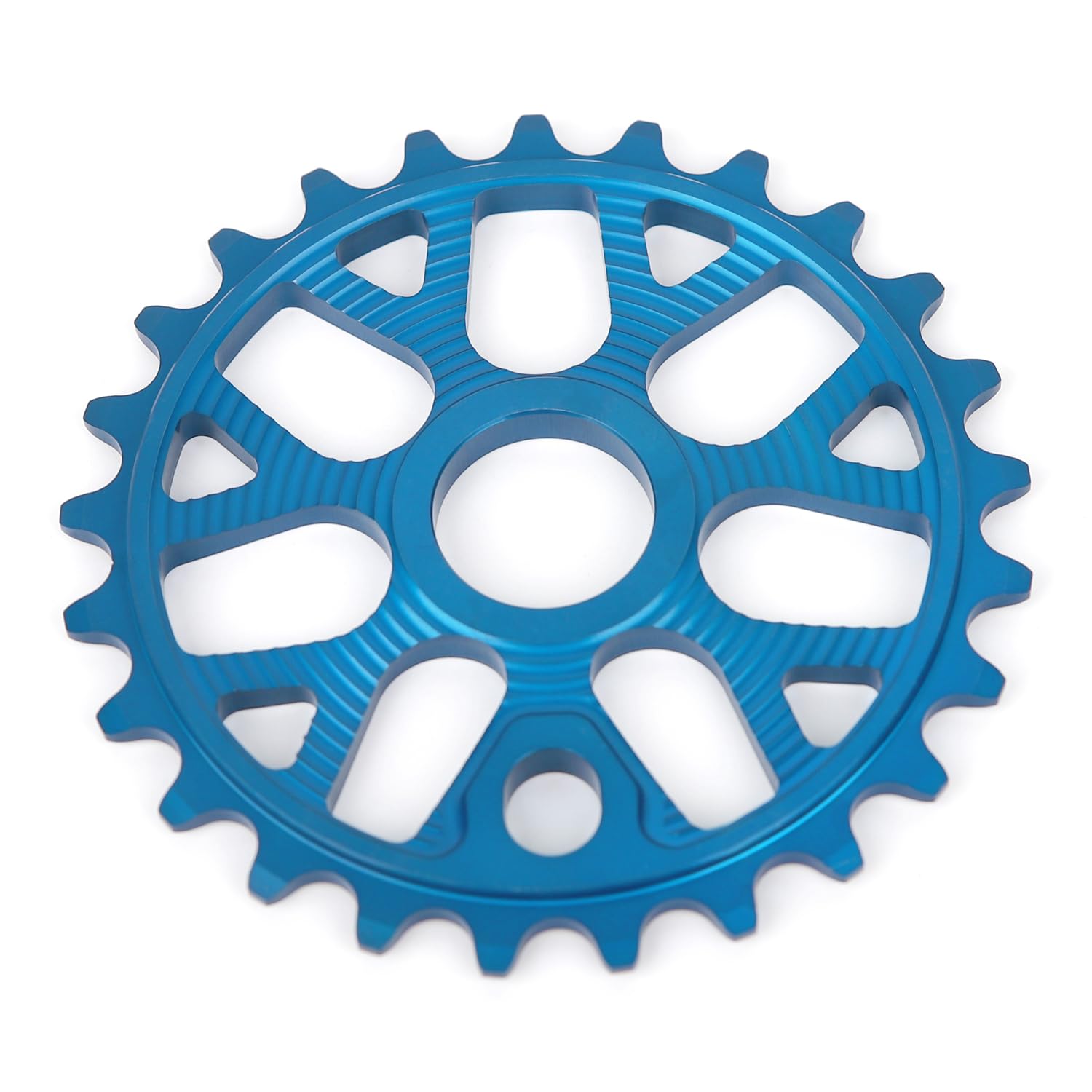 POLSO PBC-01 25T BMX Sprocket 1/2" * 1/8" Bicycle Chainwheel Bike Chainring Aluminum Alloy 7075 (Blue)