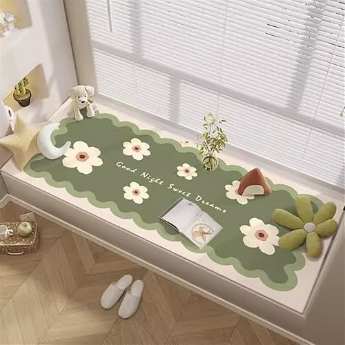 Bench Pad with Ties for Kitchen Dining Table Seat Custom Size Plush Bay Window Seat Cover Thickened Non-Slip Bench Couch Covers Indoor Sofa Slip