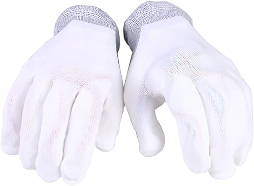Miniatura 2 de Flashing Panda Guantes LED Raver, 6 modos, RGB Multicolor, Blanco, Blanco