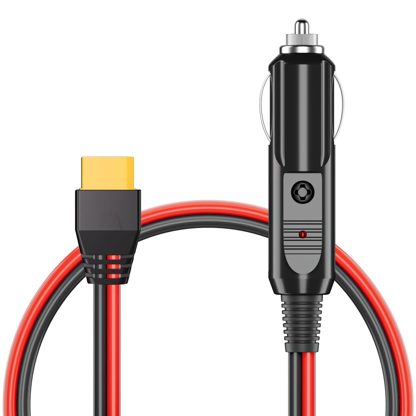 3M 車載シガーソケット充電ケーブル シガーソケットからXT90ポート ポータブル電源充電用ケーブル 12V/24V