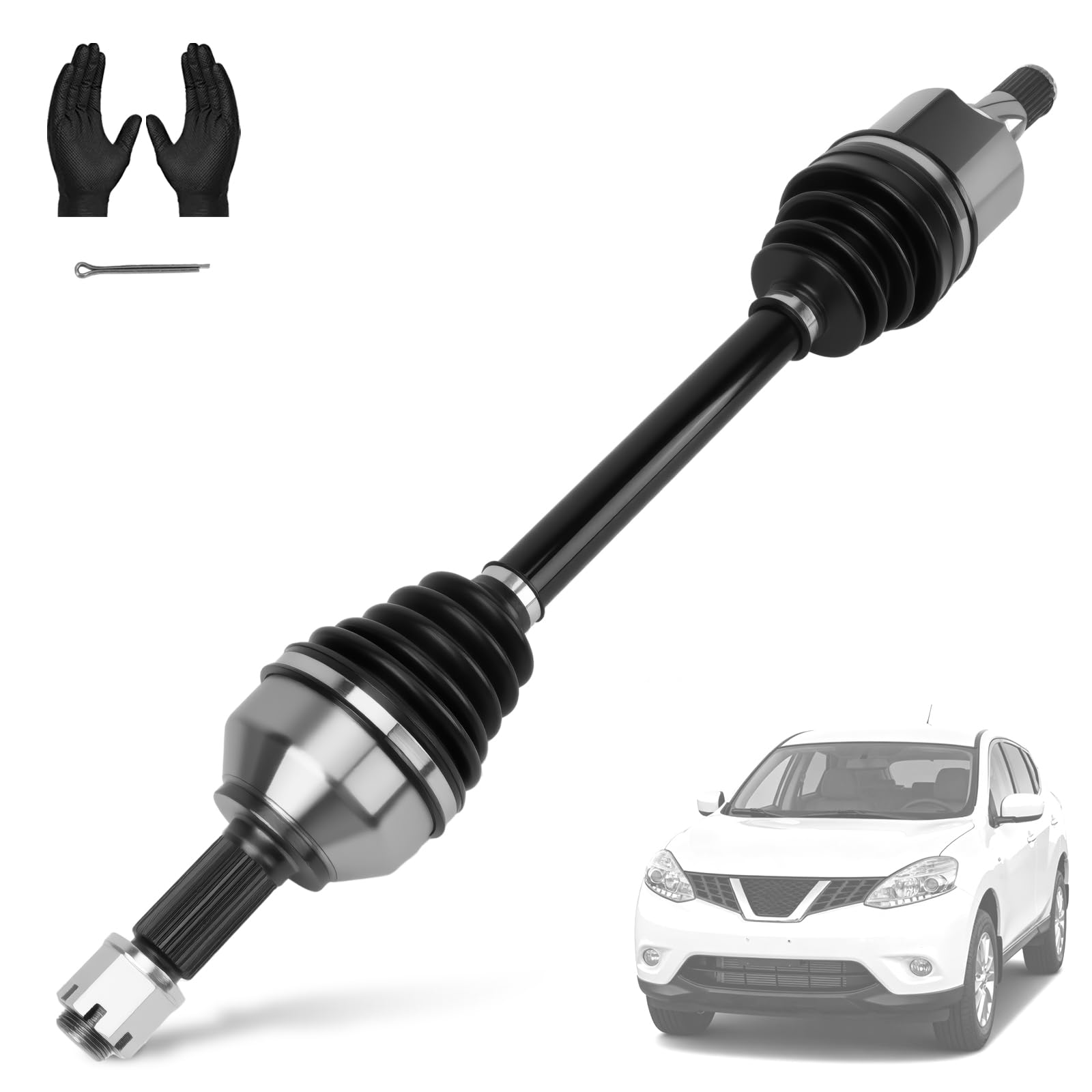 Amazon.com: 66-6262 CV Axle Shaft Assembly Front Left Driver Side