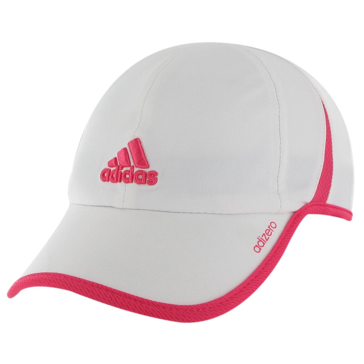 adidas Women's Adizero II Cap, White/Bahia Pink, One Size Amazon.in