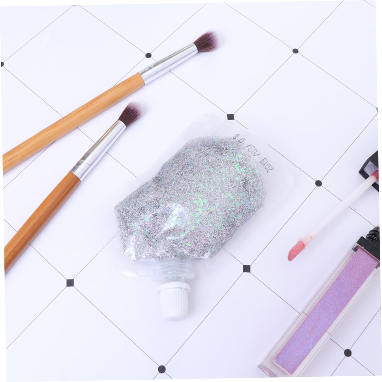 VICASKY Makeup Sequins Gel Sequin Body Gel Chunky Glitter for Parties Holidays