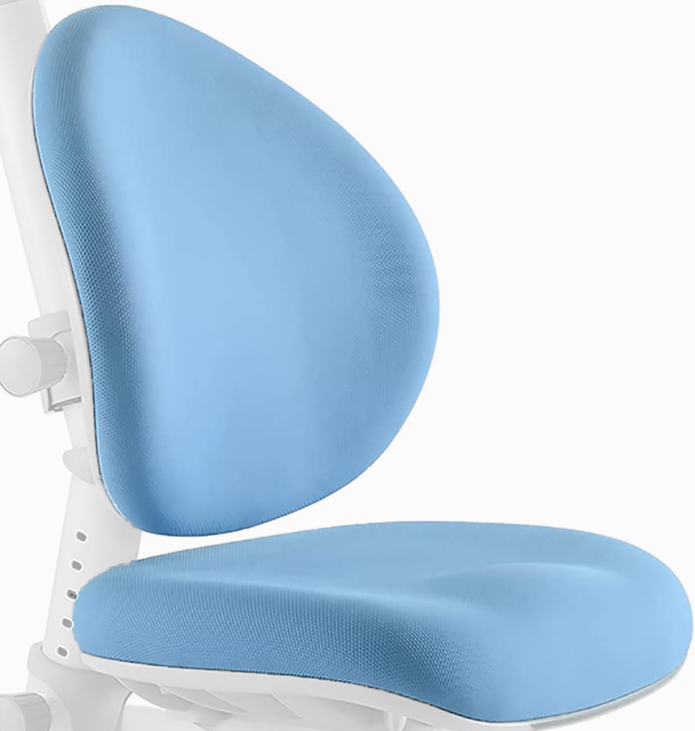 ApexDesk Little Soleil Series Soft, Removable, Washable 2-Piece Seat/Backrest Cover for Children's Chair (Seat/Backrest Cover, Blue)