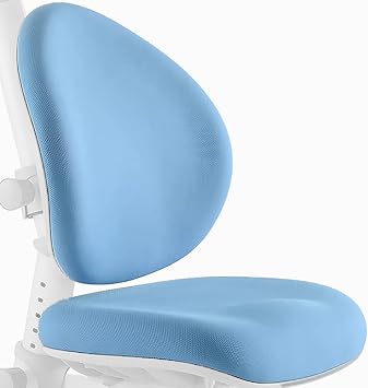 Little Soleil Series Soft, Removable, Washable 2-Piece Seat/Backrest Cover for Childrens Chair Seat/Backrest Cover, Blue