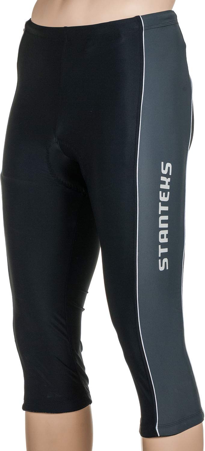 Radhose 3/4 Fahrradhose Radlerhose mit Sitzpolster Coolmax SR0060