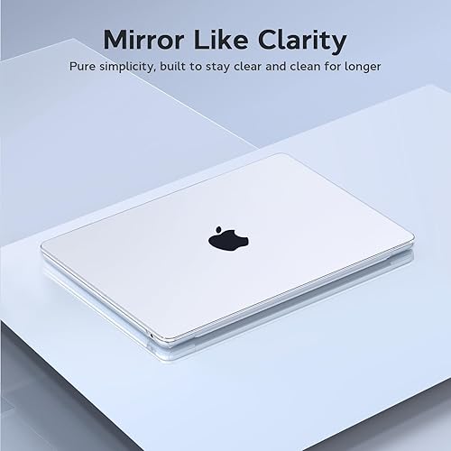 Miniatura 3 de B BELK Funda compatible con MacBook Air de 15 pulgadas M4 2025 2024 2023 M3 M2 versión modelo A3241 A3114 A2941 con pantalla Retina, carcasa rígida