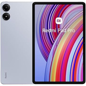 Xiaomi Redmi Pad Pro versão WiFi (sem chamadas ou texto) 12.1 Octa Core Global Rom 10000mAh Bluetooth 5.3 8Mp Dual Camera (azul oceano, 256 GB + 8 Gb)