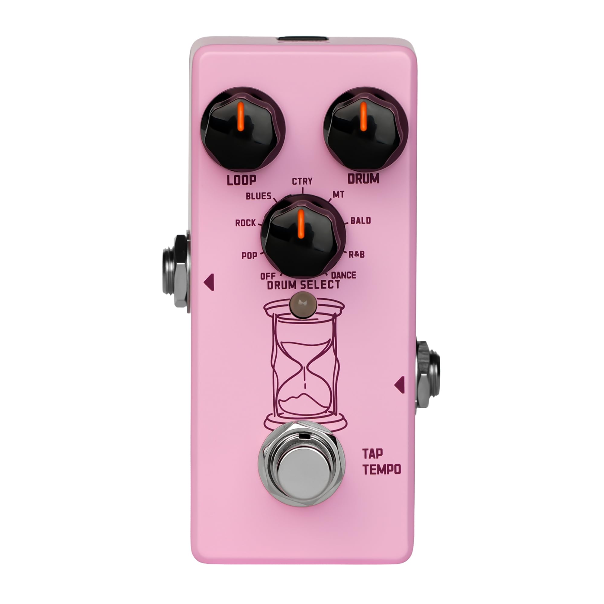 SORAN JLP-01 Rhythm Loop Looper Pedal for Electric Guitar, 360s Stereo Loop Station with 9 Drum Machine Styles &amp; Smart Tempo Sync, Digital loop Pedal with USB-C Export for Electric Guitar