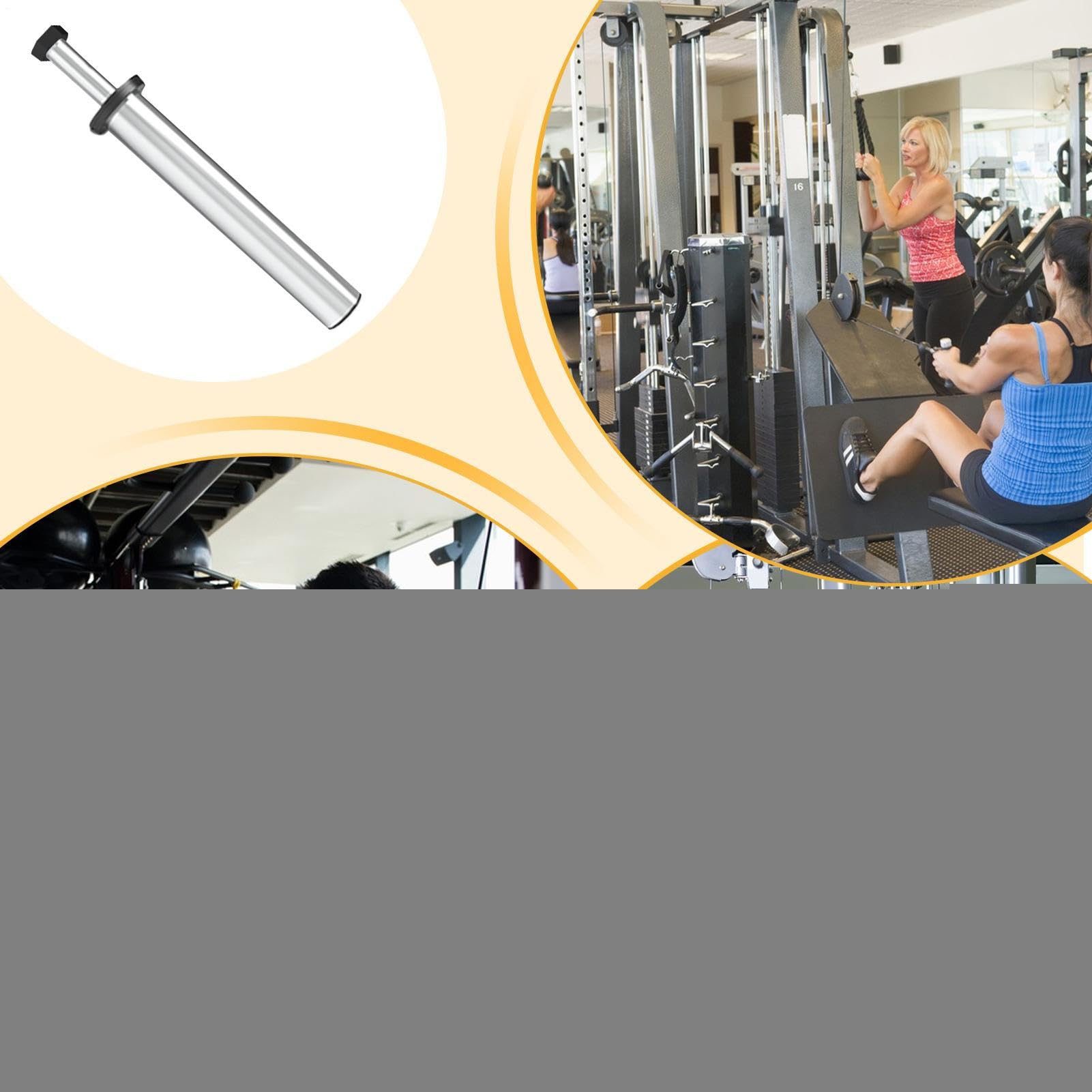 Almacenamiento de Discos de Peso,Almacenamiento Robusto Para Discos De Peso De Gimnasio En Casa - Accesorios De Montaje Para Barra Equipo De Fitness Ahorro De Espacio Para Entusiasta Del Entrenamiento