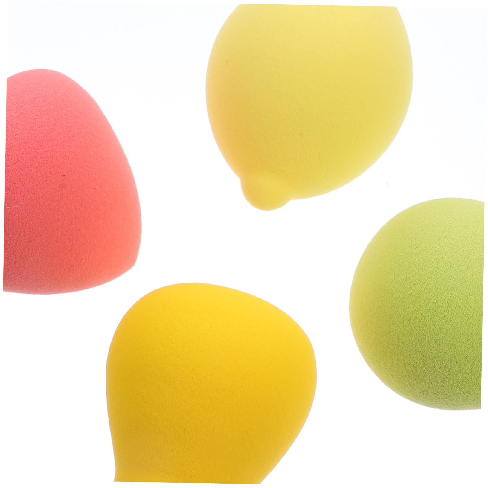POPETPOP 20pezzi Spugnette Per Make-up Forma Di Frutta Per Fondotinta e Polveri Pulibili e Riutilizzabili Con Custodia Pratica Strumenti Di Bellezza Per Donne