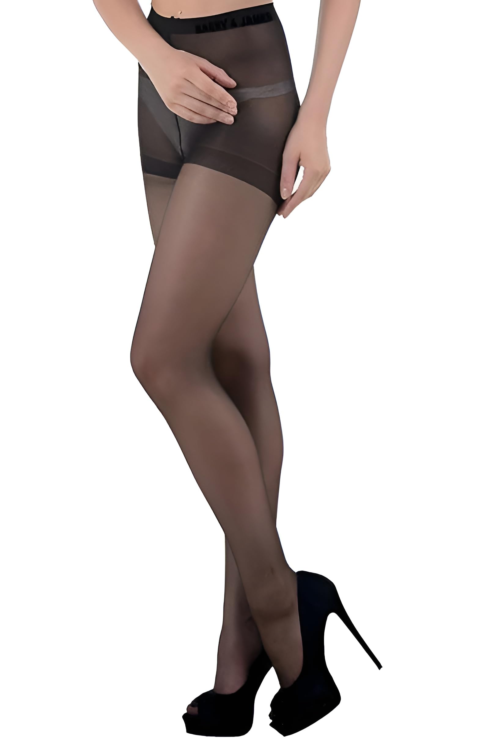 Moda Women & Girls Transparent Nylon Panty Hose Stockings | Sheer, Stretchable, Comfortable & Lightweight | Perfect for Office, Casual Wear-image-33