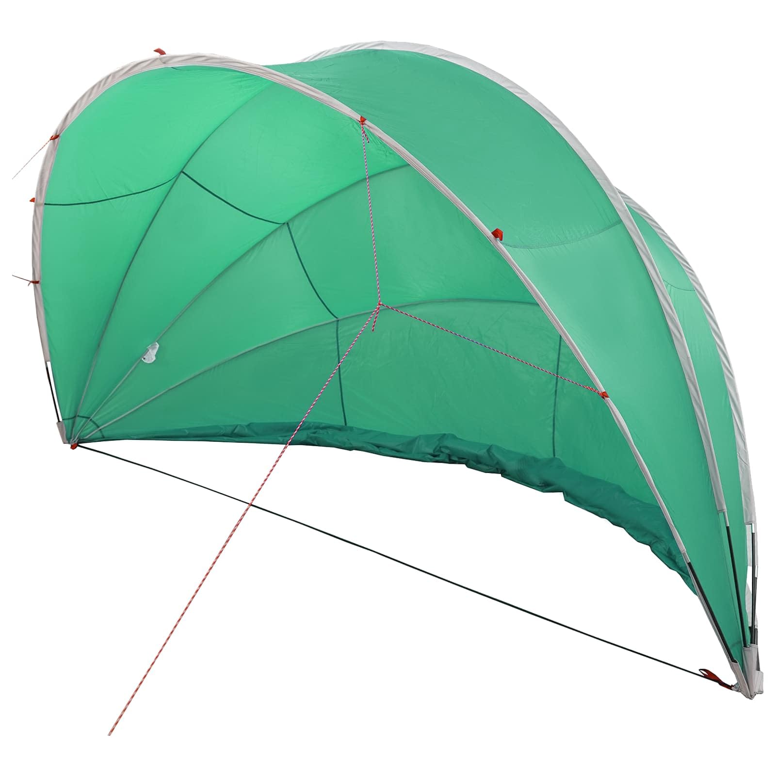 vidaXL Pool Dome Folding Manual Blue 500 x 500 x 236 cm,