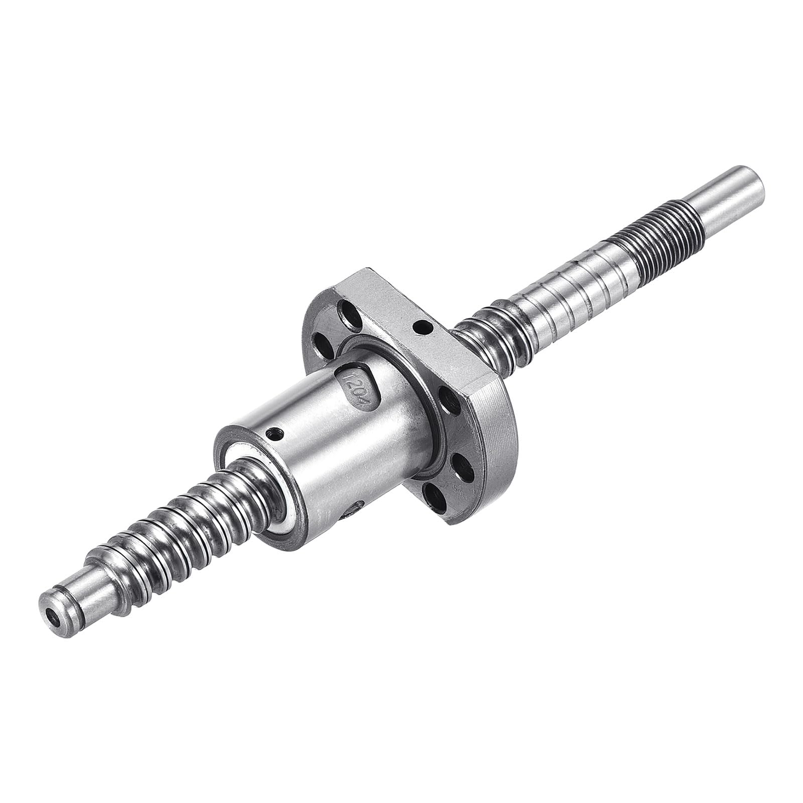 2 Ballscrews Ball Screws Anti Backlash Ball Screw RM1204-1200mm-C7 CNC Industria