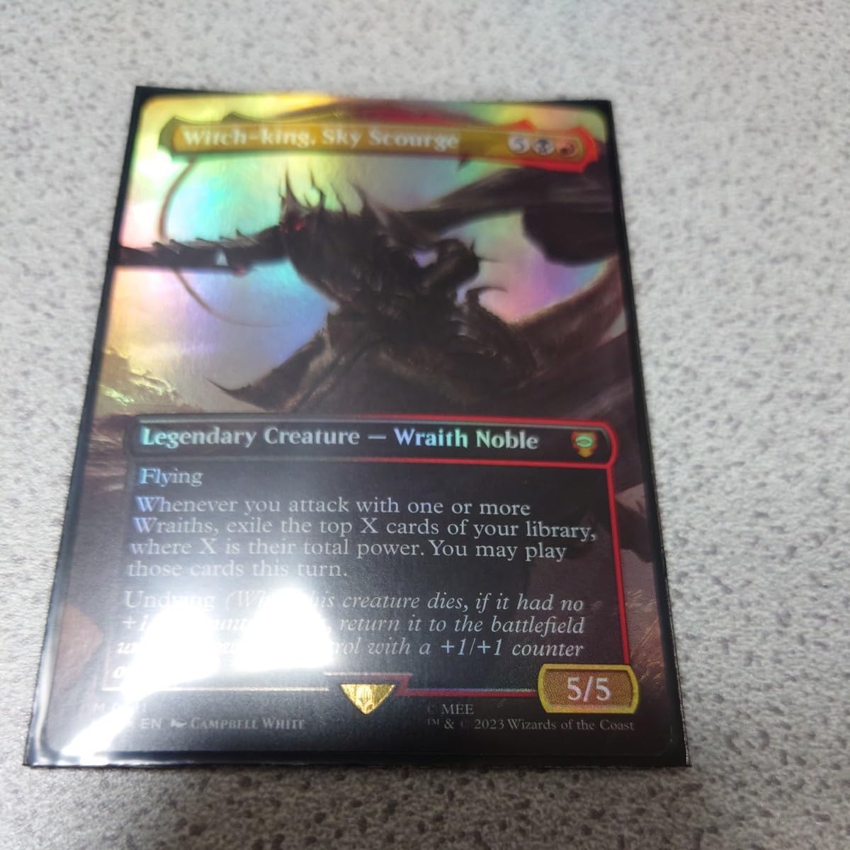 Amazon.co.jp: MTG LTC Witch-king, Sky Scourge 英語foil 一枚 指輪